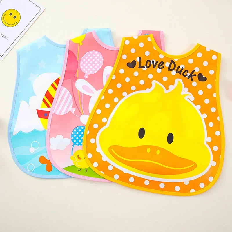 Bavoir bébé imperméable en silicone