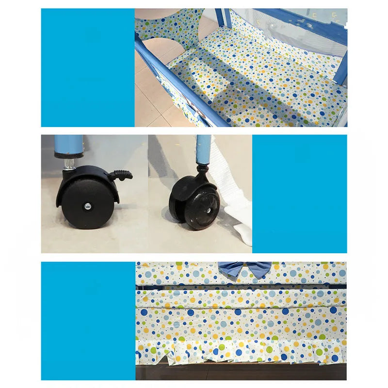Berceau avec moustiquaire pour bébé