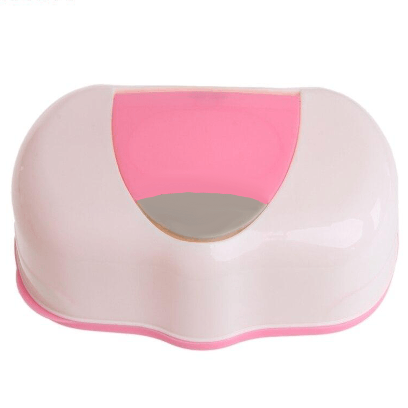 Boite a lingette bébé rose |