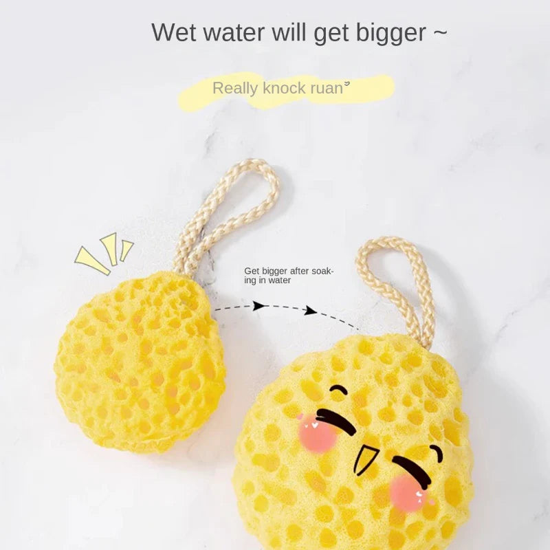 Boule éponge de douche pour bébé