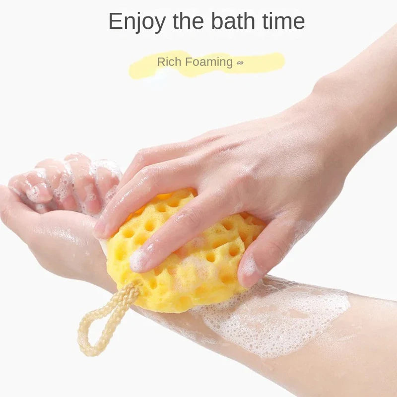 Boule éponge de douche pour bébé