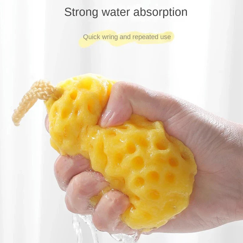 Boule éponge de douche pour bébé