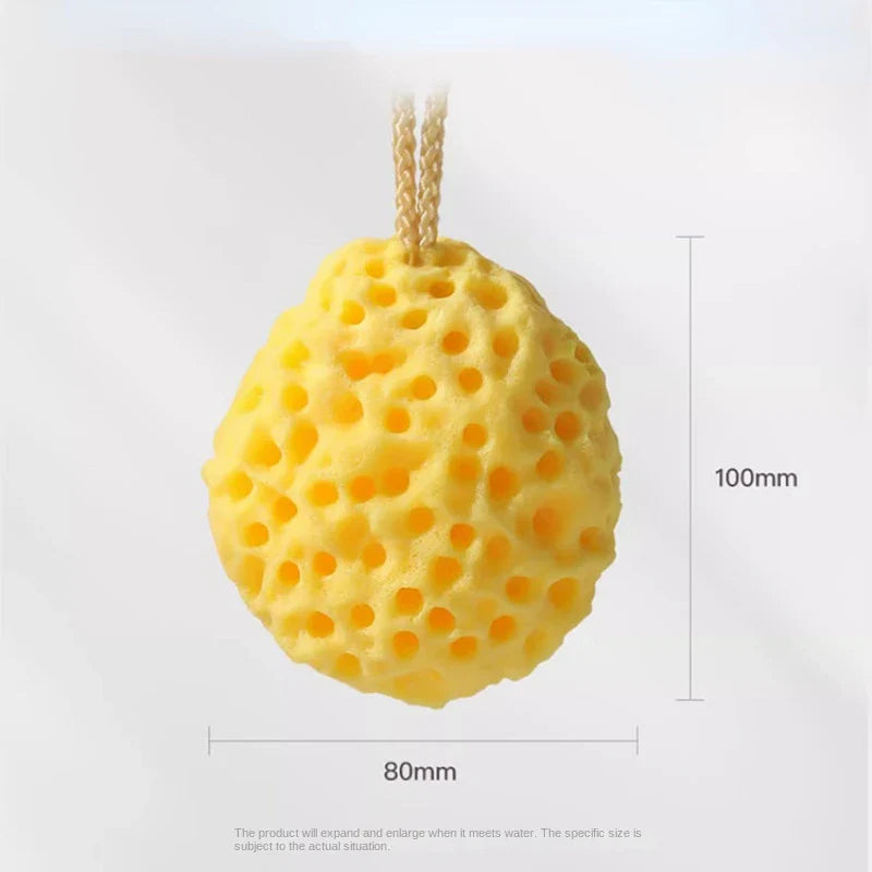 Boule éponge de douche pour bébé