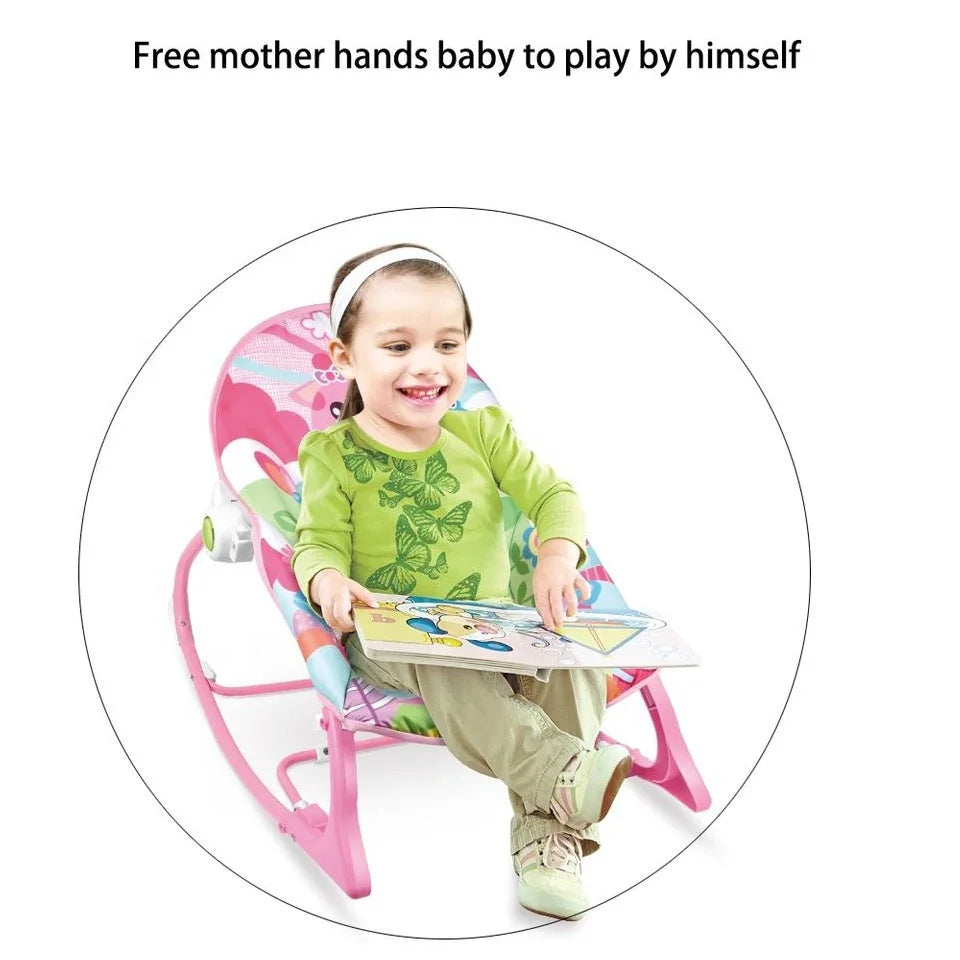 Chaise balançoire musicale pour bébé