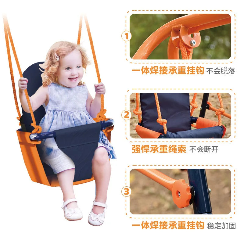Chaise balançoire pour bébé - BLUE