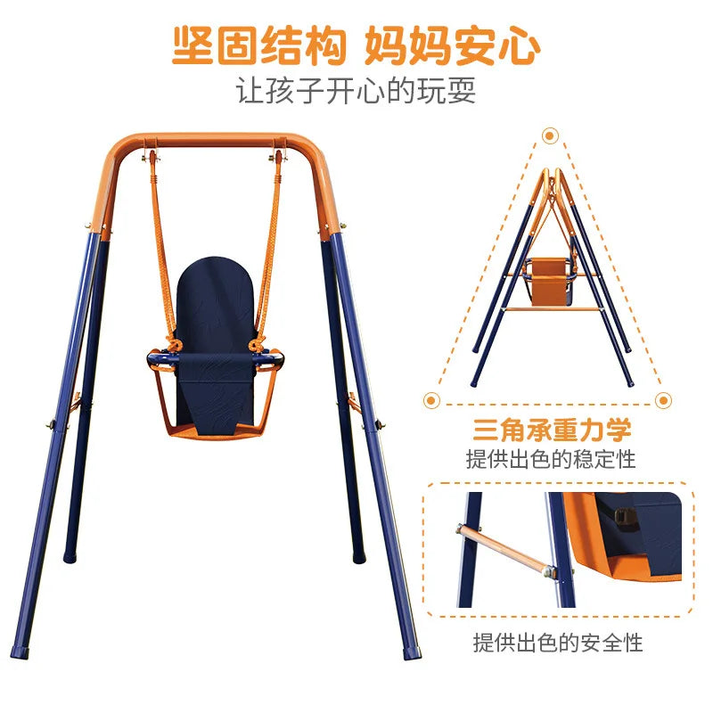 Chaise balançoire pour bébé - BLUE