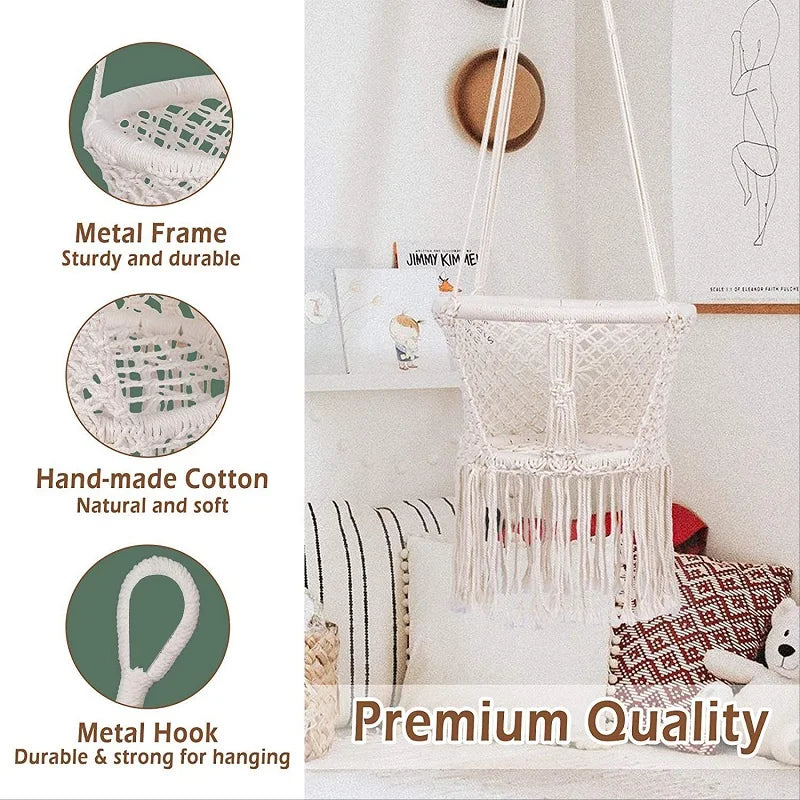 Chaise balançoire pour bébé - WHITE