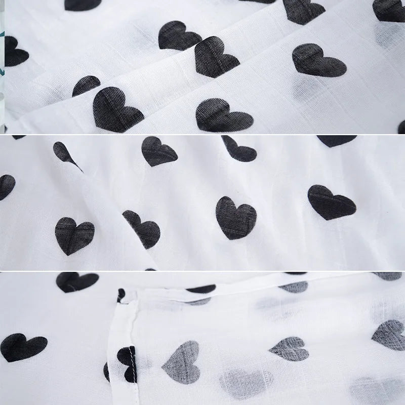 Couverture bébé en bambou et coton