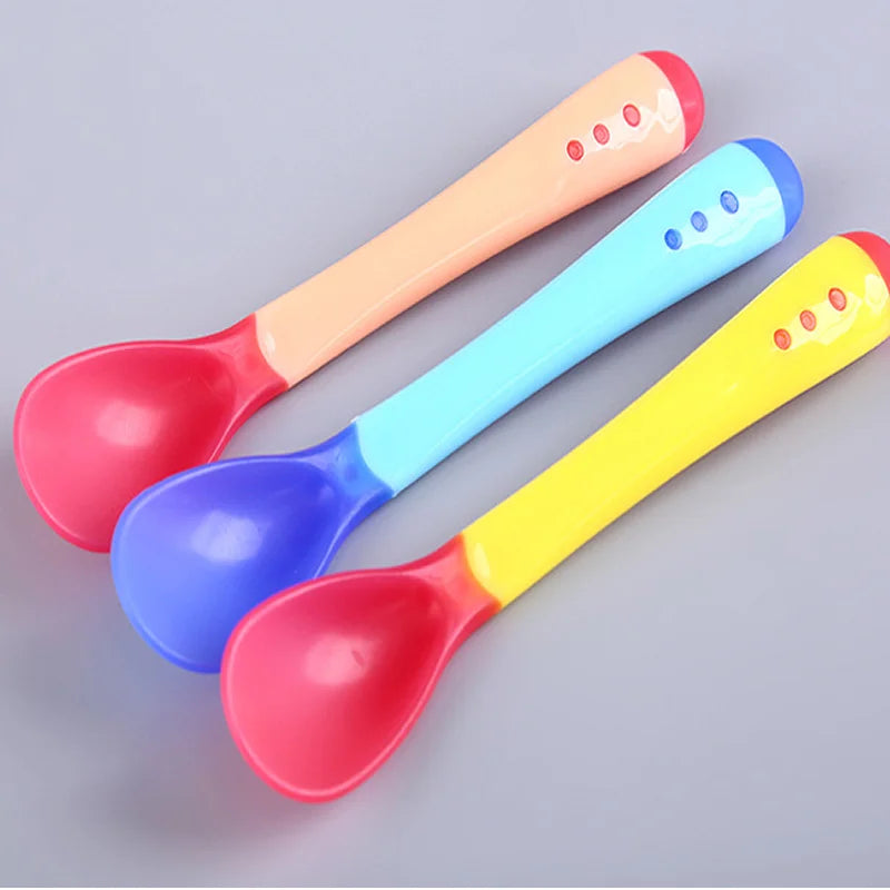 Ensemble cuillère et fourchette d’alimentation pour bébé