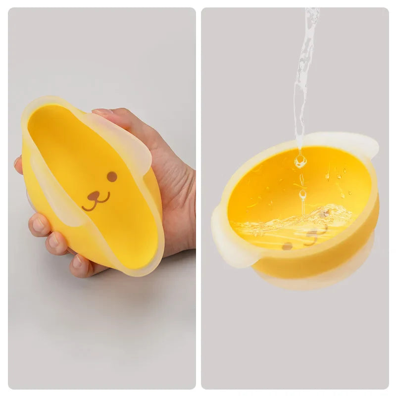 Ensemble d’alimentation en silicone pour bébé