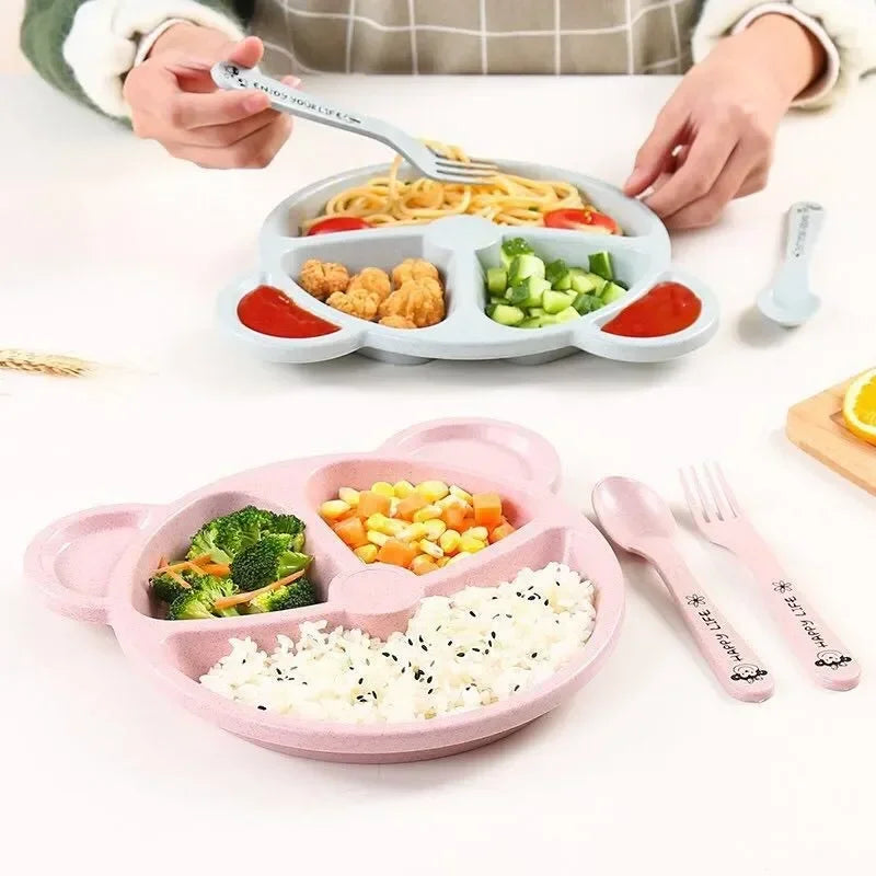 Ensemble vaisselle de 3 pièces d’alimentation pour bébé
