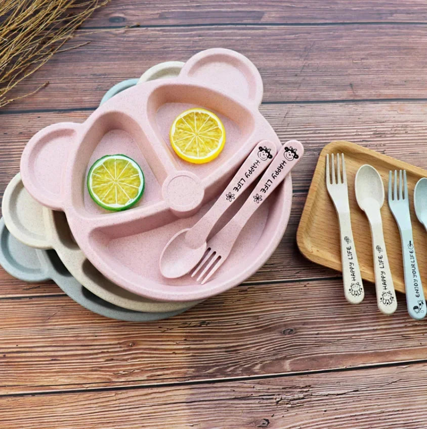 Ensemble vaisselle de 3 pièces d’alimentation pour bébé