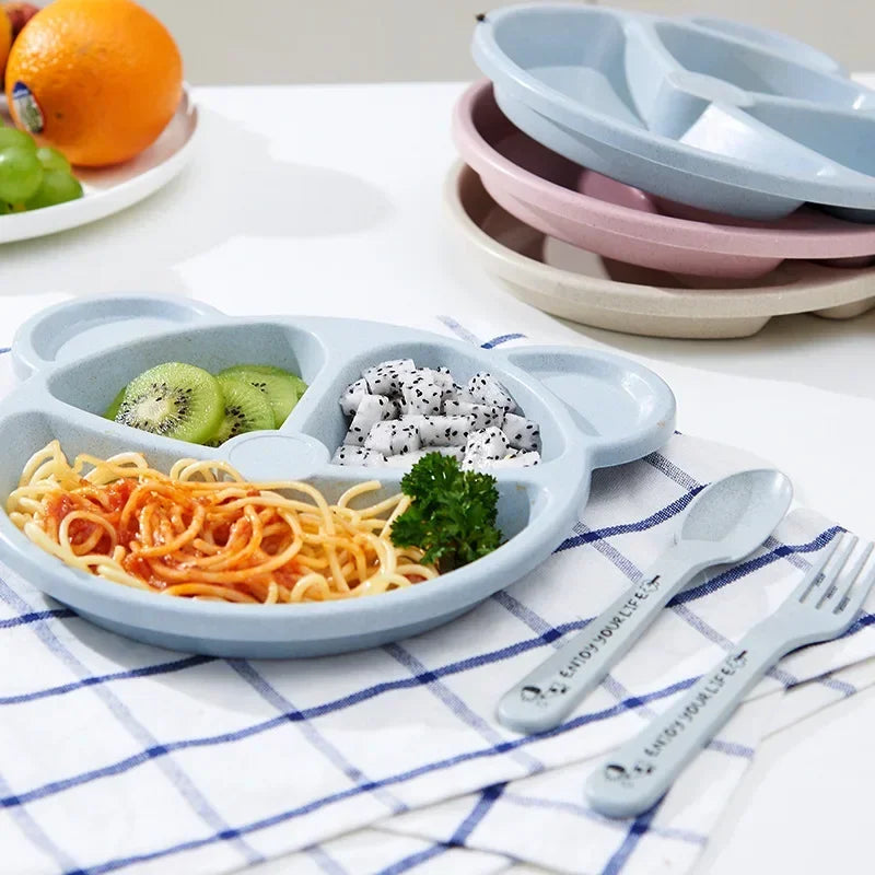 Ensemble vaisselle de 3 pièces d’alimentation pour bébé