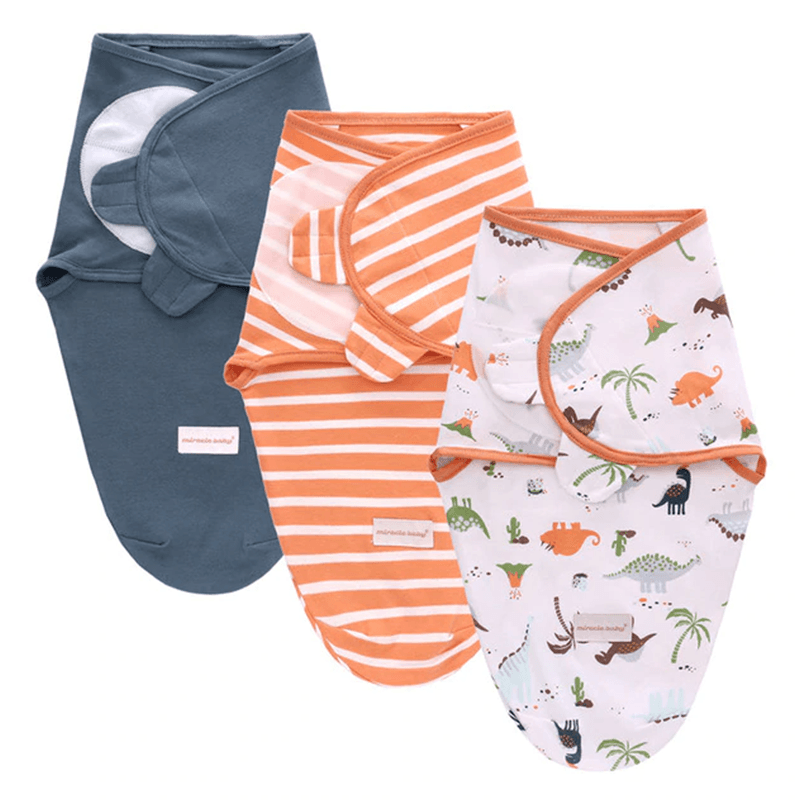 Gigoteuse bébé ensemble orange 3pcs | Couleur bébé™