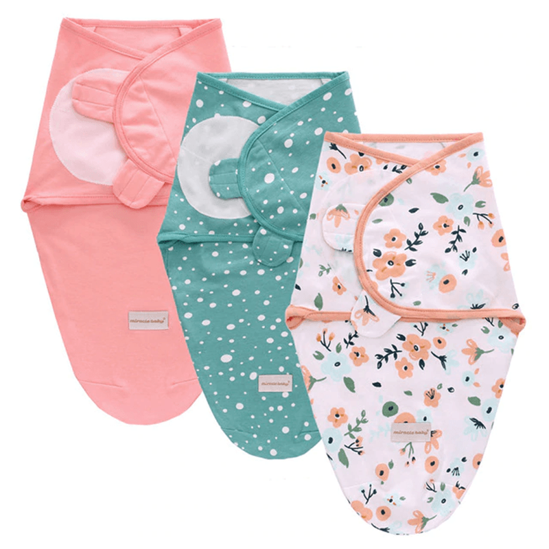 Gigoteuse bébé ensemble rose 3pcs | Couleur bébé™