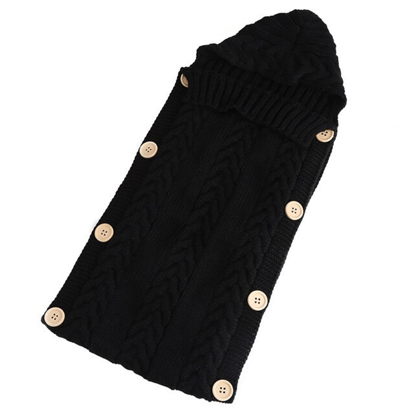 Gigoteuse bébé tricot noir | Couleur bébé™