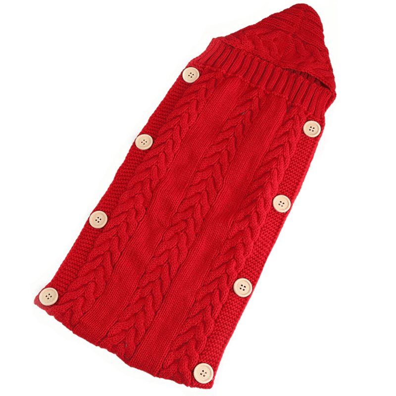 Gigoteuse bébé tricot rouge | Couleur bébé™