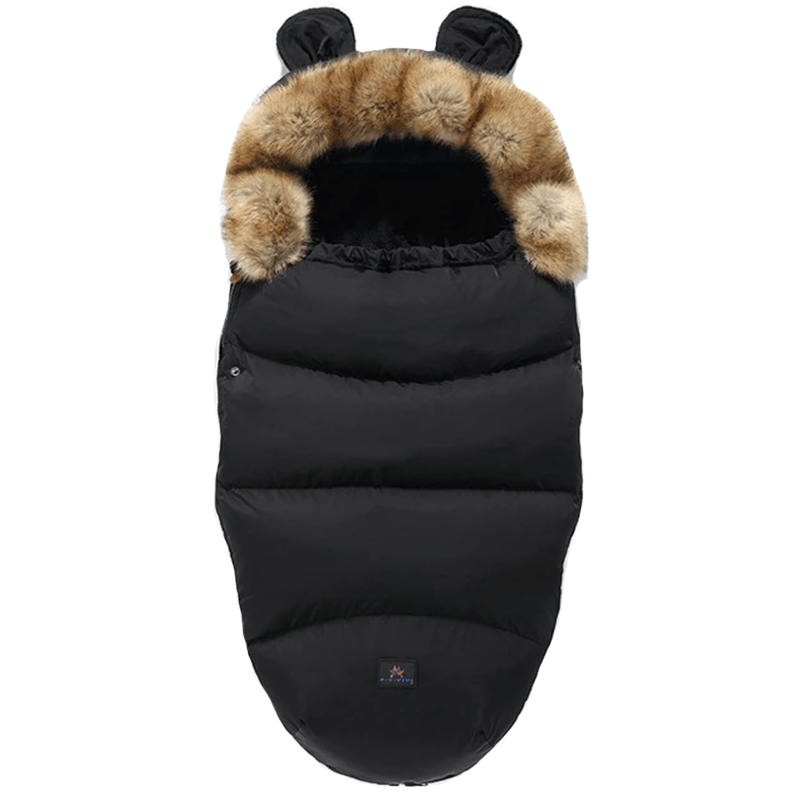 Gigoteuse bébé velours noir | Couleur bébé™
