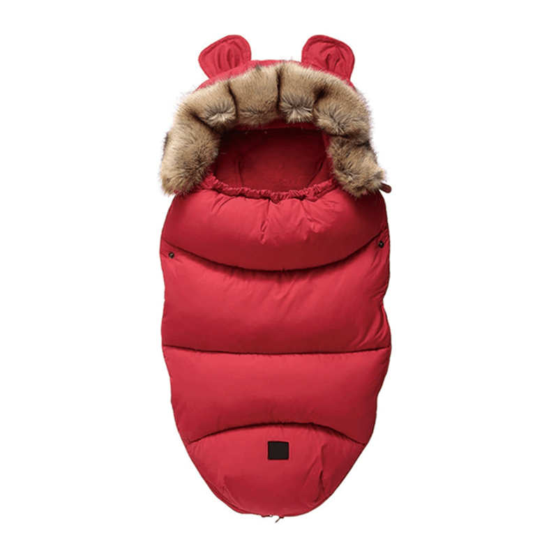 Gigoteuse bébé velours rouge | Couleur bébé™