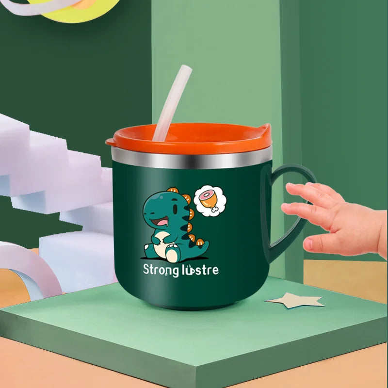 Gobelet à lait en acier inoxydable pour bébé
