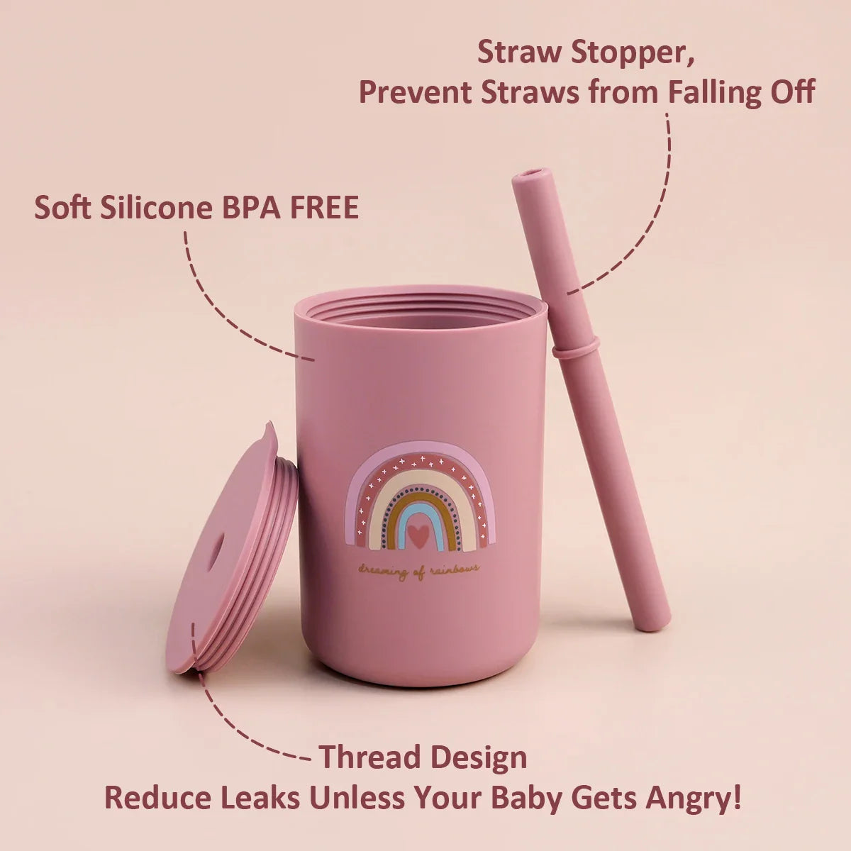 Gobelet en silicone pour enfants
