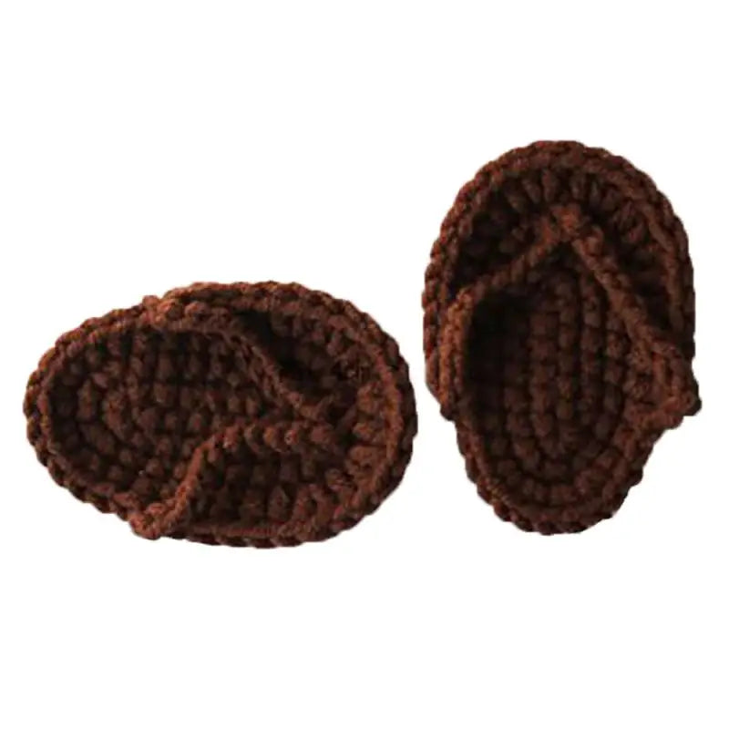 Mini pantoufles au crochet pour nouveau-né