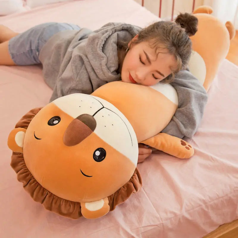 Oreiller en peluche pour enfants
