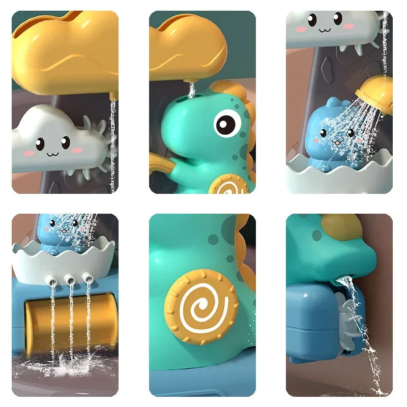 Pommeau de douche de bain de dinosaures pour bébé - A / CHINA