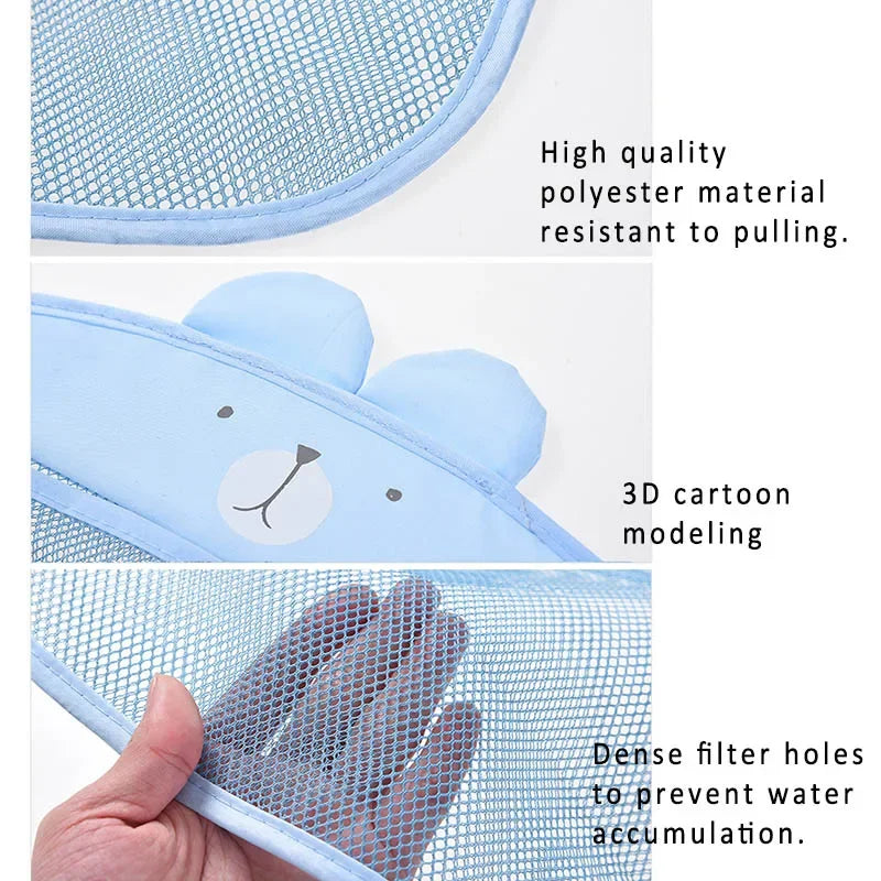 Sac en maille pour jouets pour bébé