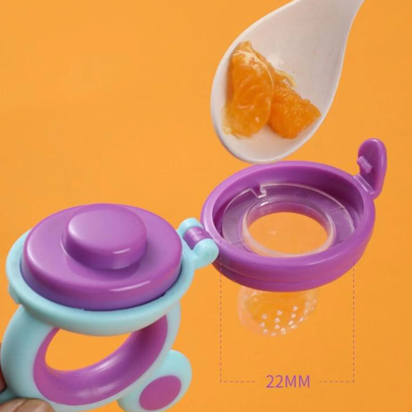 Sucette alimentaire pour bébé