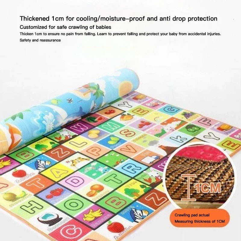 Tapis de jeu pour Bébé - 180X120 AB side