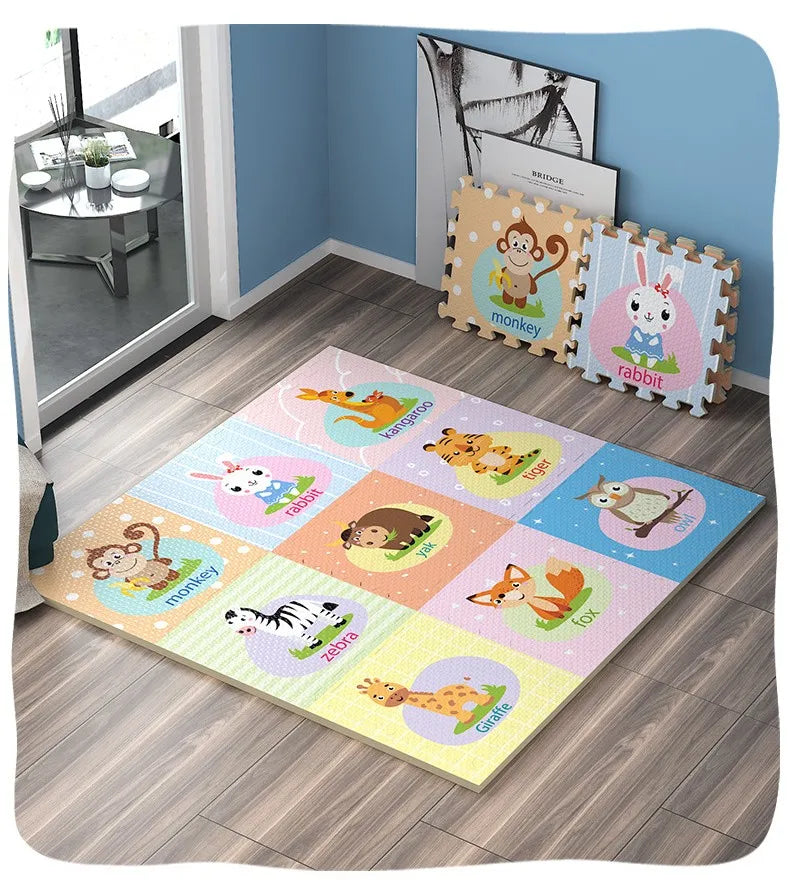Tapis de jeu pour Bébé - 9PCS
