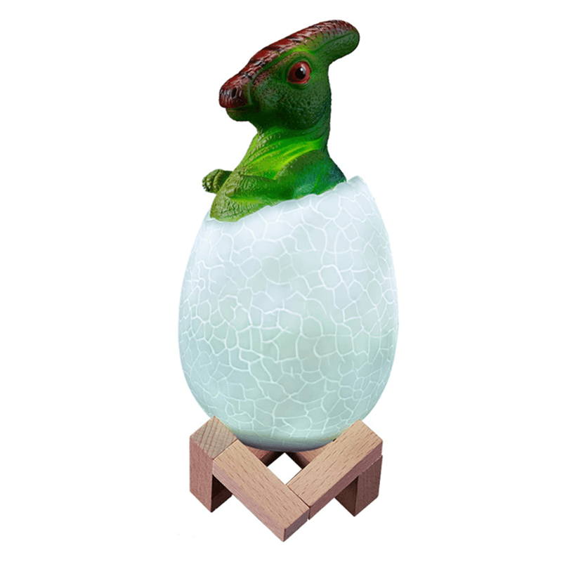 Veilleuse bébé dinosaure vert | Couleur bébé™