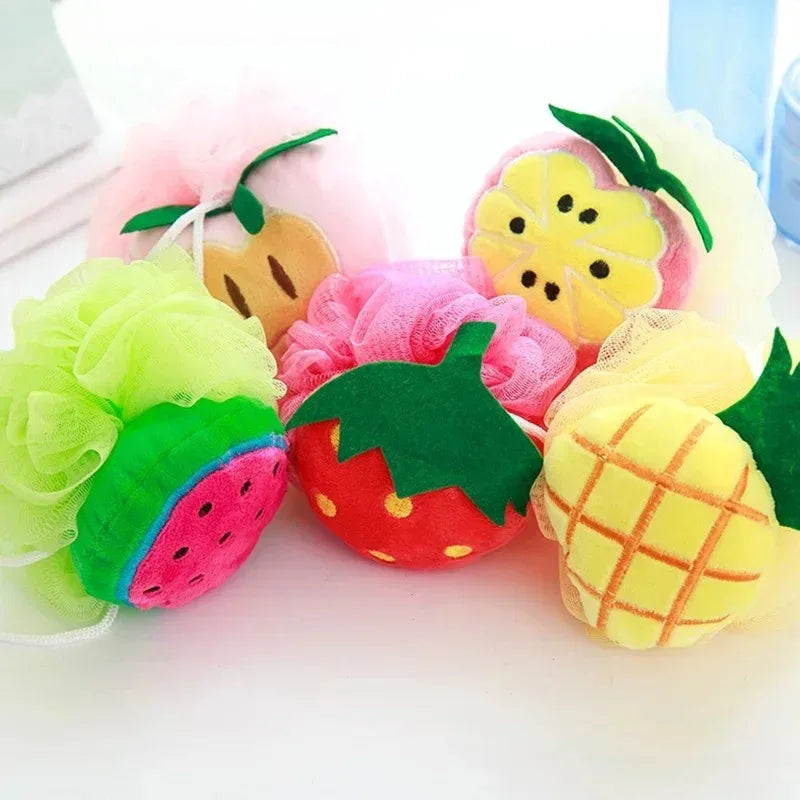 Boule de bain en éponge pour enfants