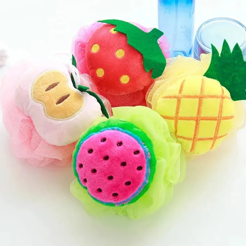Boule de bain en éponge pour enfants