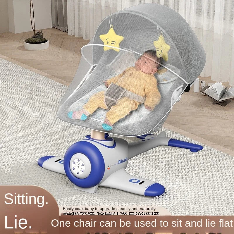 Chaise balançoire multifonctionnelle pour bébé