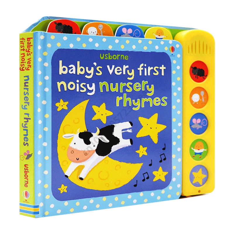 Comptines bruyantes - livre d’images d’activités en anglais pour bébé - 1 book