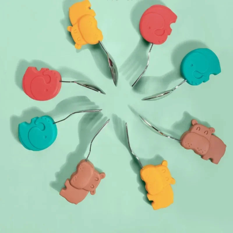 Couverts de dessin animé pour enfants