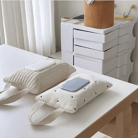 Distributeur de lingettes en coton
