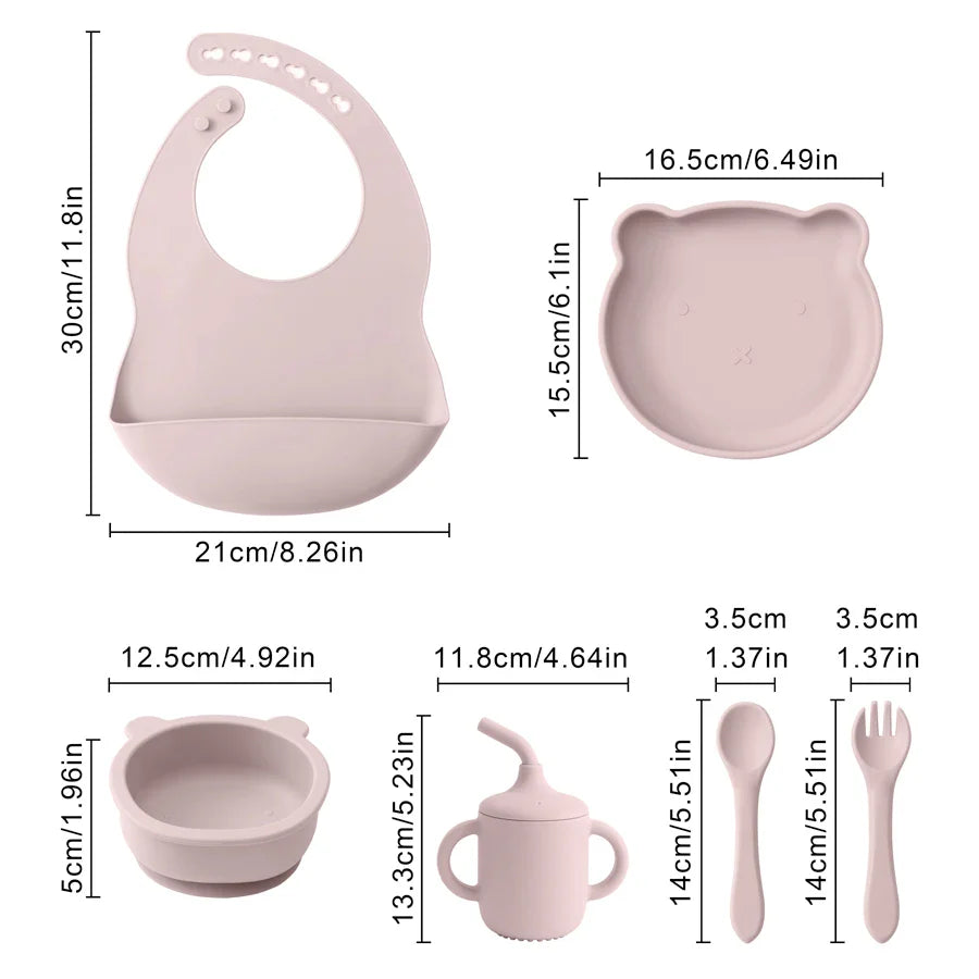 Ensemble de 6 pièces d’alimentation pour enfants