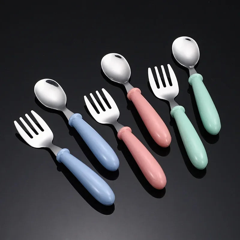 Ensemble de vaisselle cuillère et fourchette pour enfants