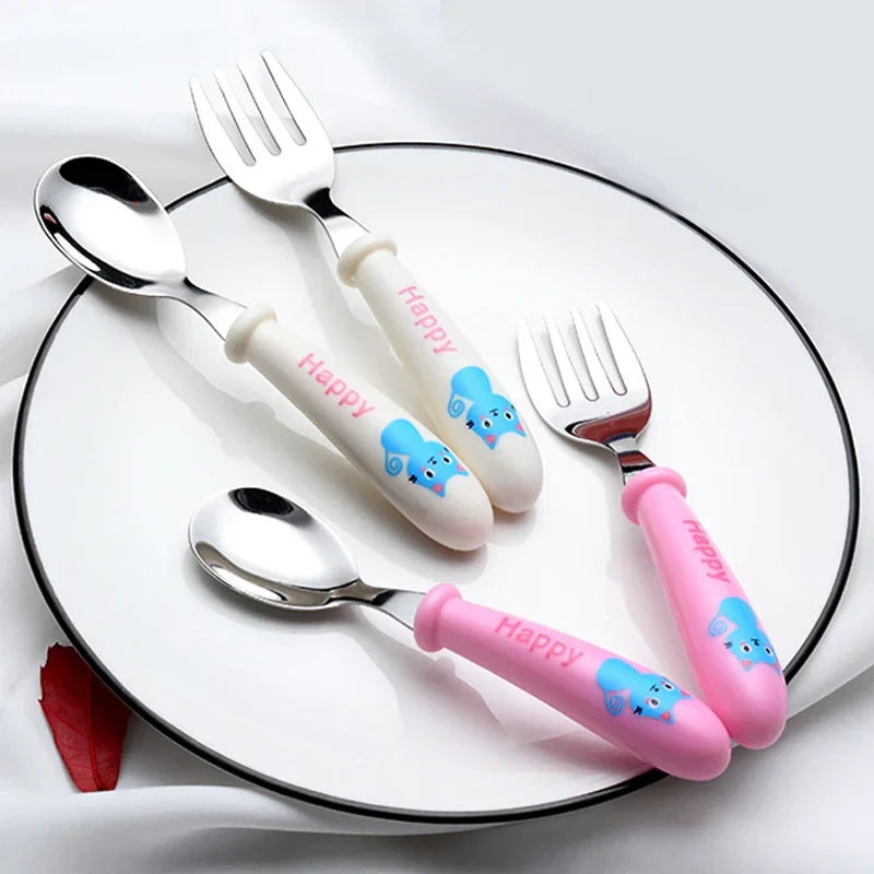Ensemble vaisselle en acier inoxydable pour enfants