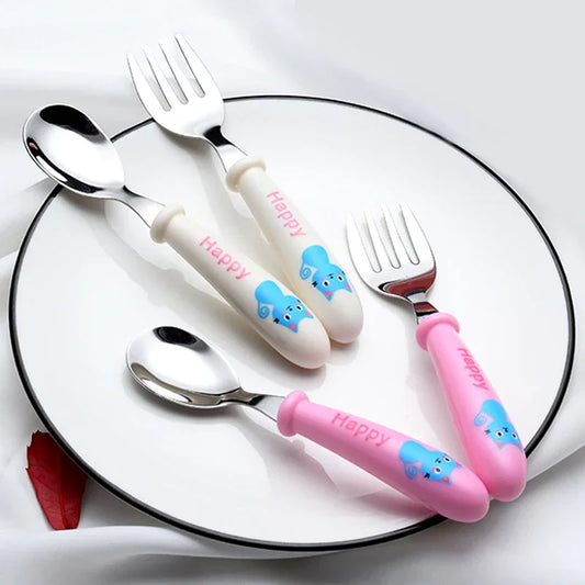 Ensemble vaisselle en acier inoxydable pour enfants