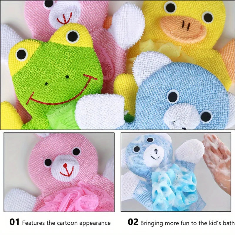 Gants de bain pour enfants