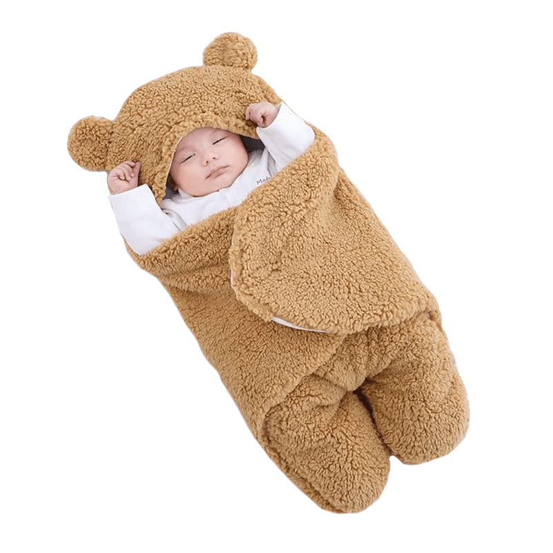 Gigoteuse bébé hiver brun  | Couleur bébé™