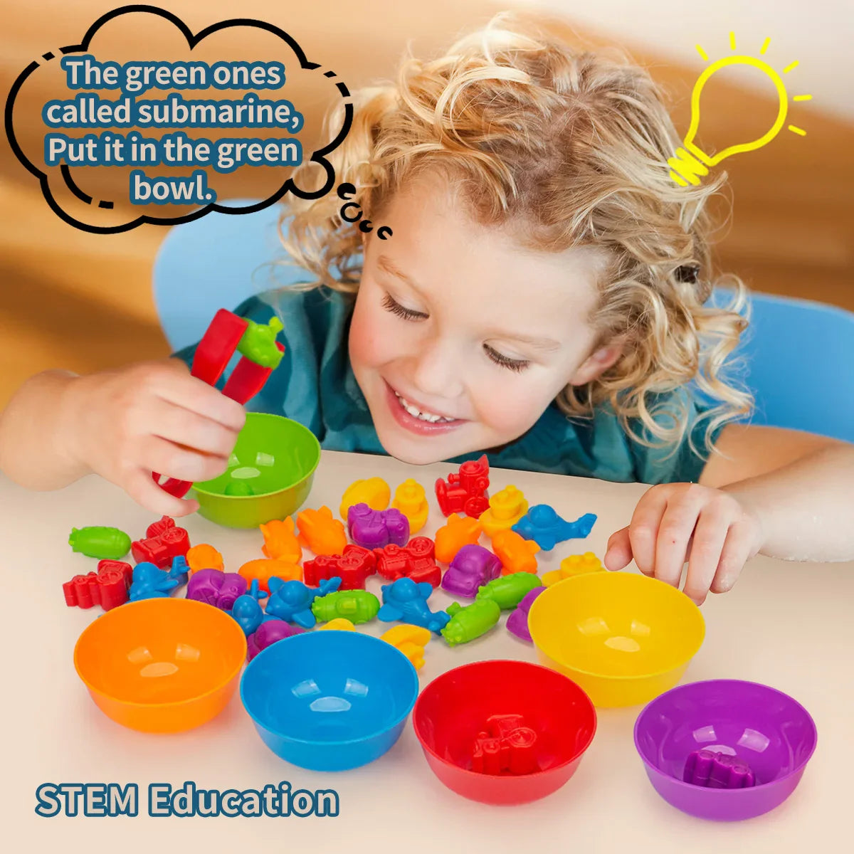 Jouets de tri d’animaux pour les enfants