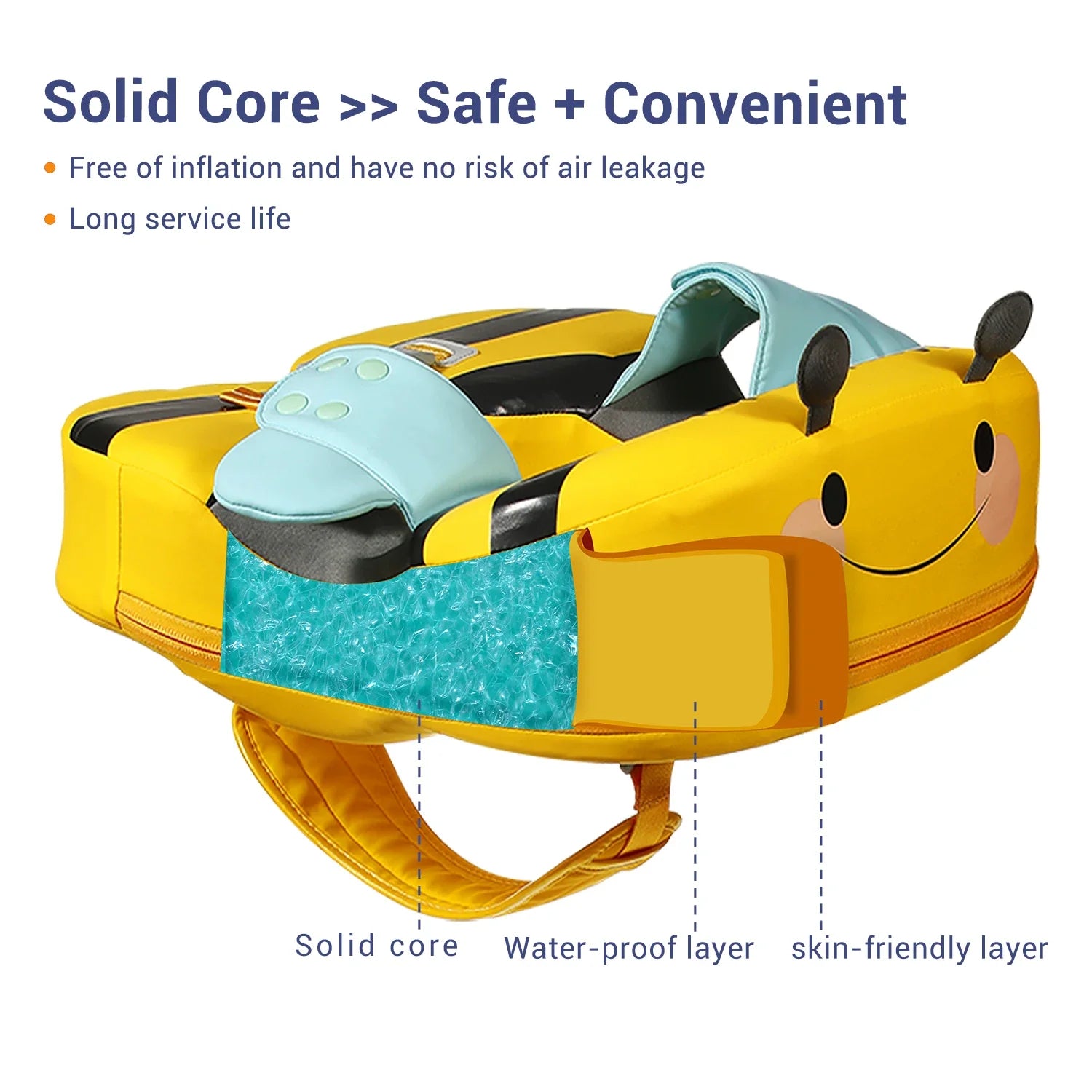 Mambobaby - Flotteur pour bébé avec sangle d’entrejambe