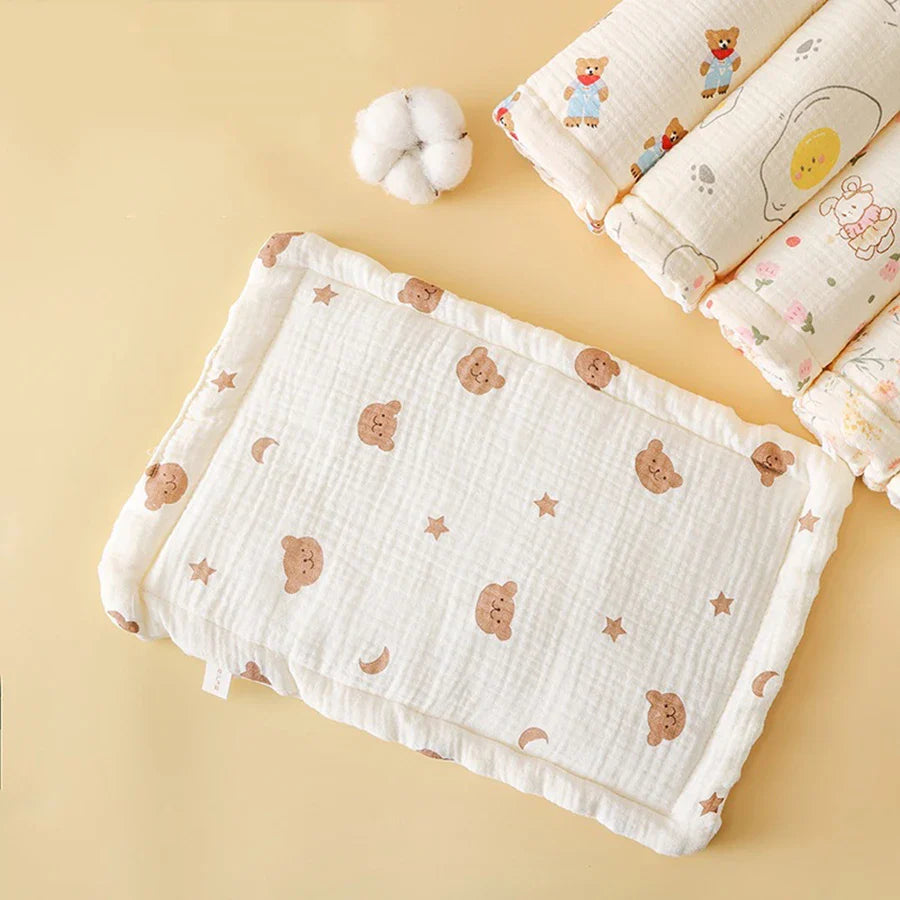 Oreiller en coton pour bébé