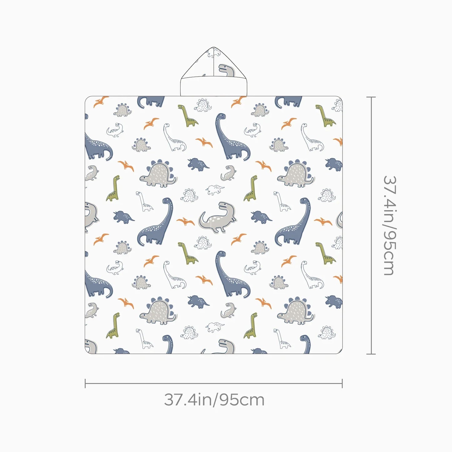 Serviette bébé de bain à capuche