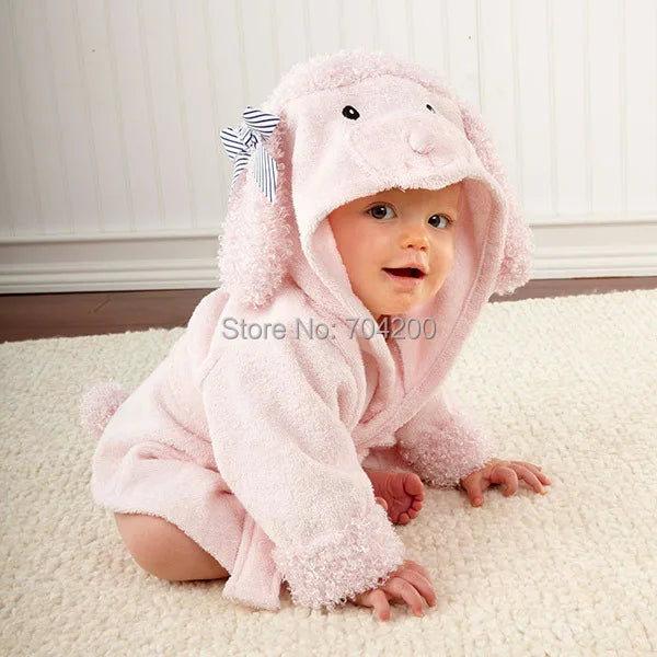 Serviette de bain à capuche pour enfants